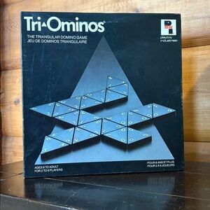 1985 Tri-Ominos by Pressman/Playtoy
